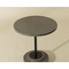 Marlowe 29.5 X 27.5 inch Black / Grey Outdoor Bistro Table
